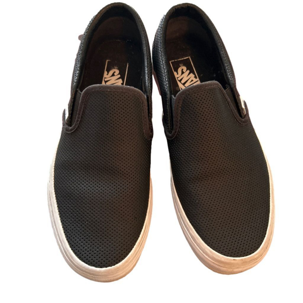 Unisex Vans Slip-On Shoes - Black - Size 7
